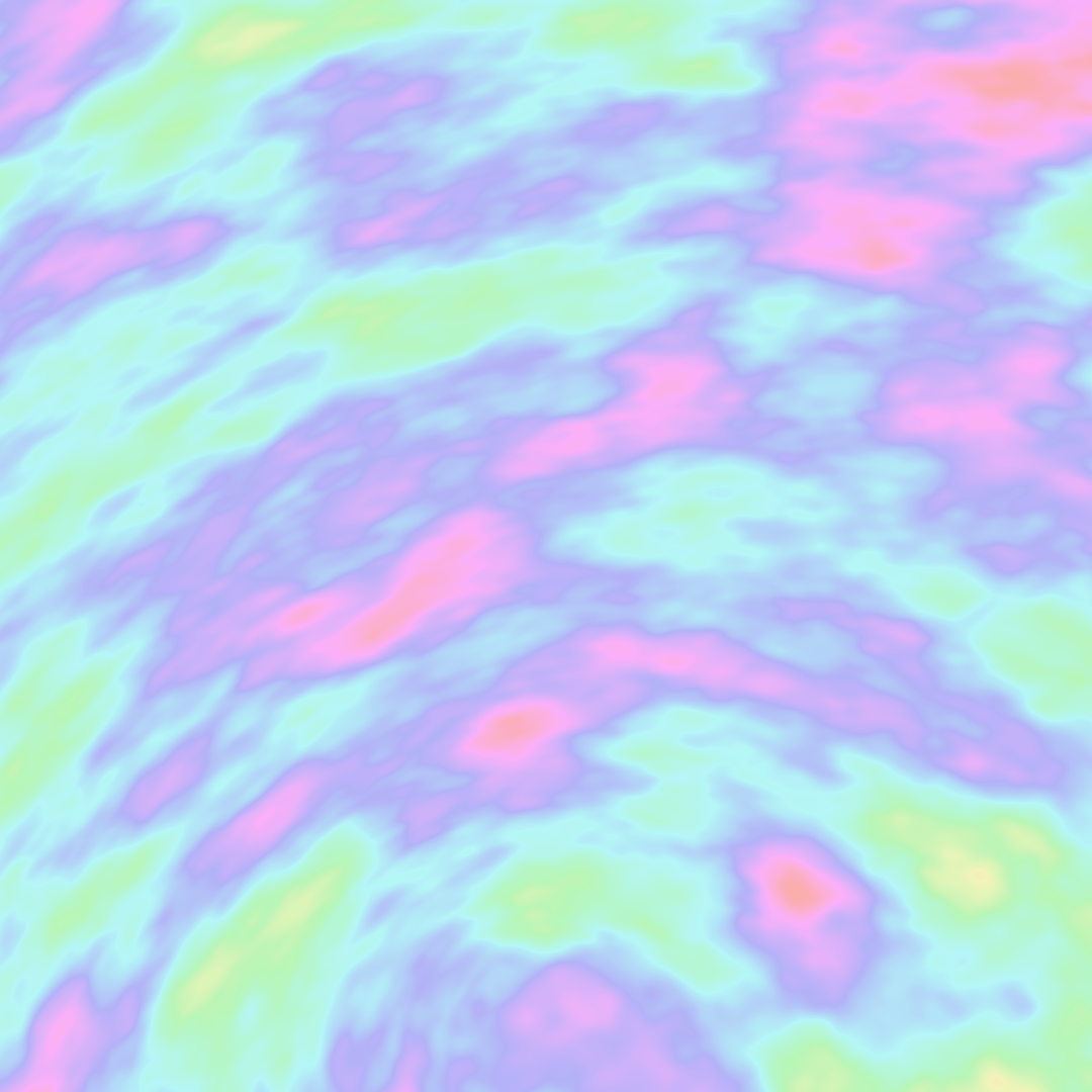 Tie Dye Clouds generative graphics